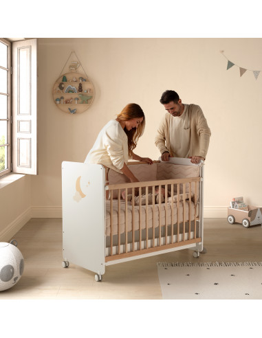 CUNA LUPITA MICUNA BLANCO MADERA