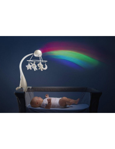 MUSICAL CUNA TOY RAINBOW BEIG CHICCO