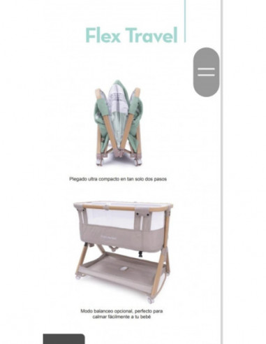 MINICUNA COLECHO PLEGABLE FLEX TRAVEL...