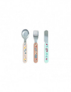 SET CUBIERTOS STEEL CUTLERY...