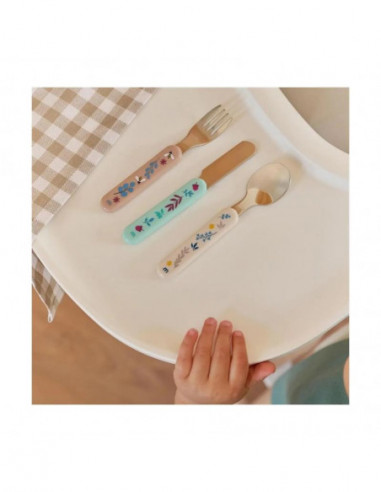 SET CUBIERTOS STEEL CUTLERY SET...