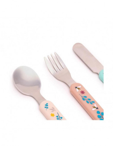 SET CUBIERTOS STEEL CUTLERY SET...