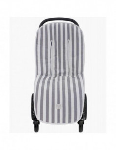 FUNDA SILLA RECTA RAYA GRIS...