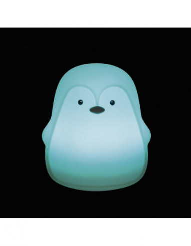 LUZ QUITAMIEDOS PINGÜINO VERDE...
