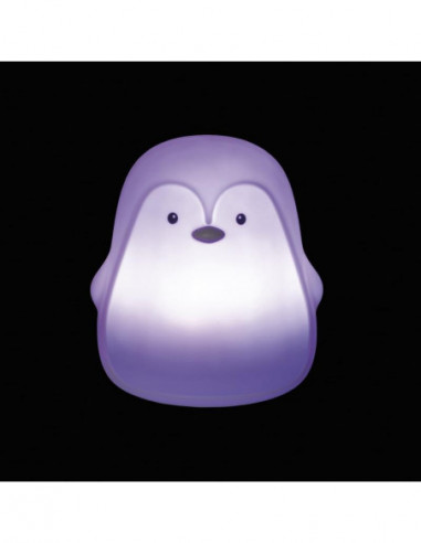 LUZ QUITAMIEDOS PINGÜINO VERDE...