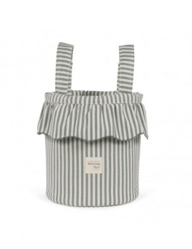 BOLSO BUCKET PRALINE RAYAS MATCHA...