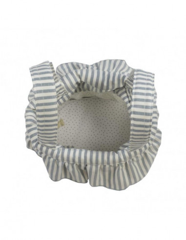 BOLSO BUCKET PRALINE RAYAS MATCHA...