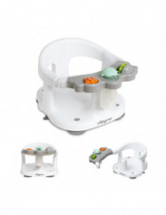 ASIENTO BAÑO GRIS INTERBABY