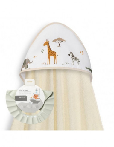 CAPA BAÑO MAXI SAVANNA BEIG INTERBABY