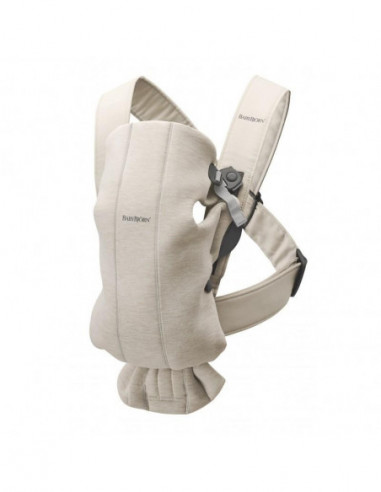 MOCHILA PORTABEBE MINI JERSEY BEIG...