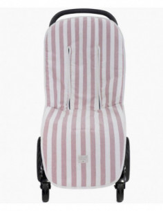 FUNDA SILLA RECTA RAYA ROSA...