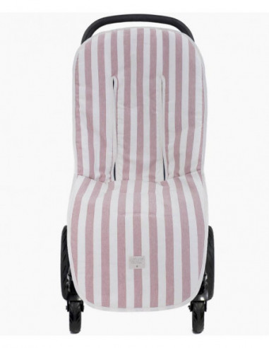FUNDA SILLA RECTA RAYA ROSA UZTURRE