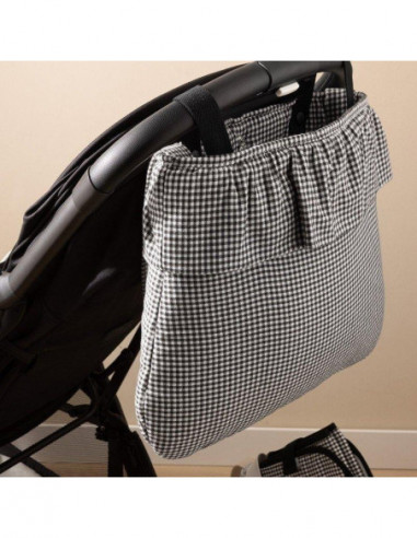 ORGANIZADOR BOHO POLO BLACK CAMBRASS