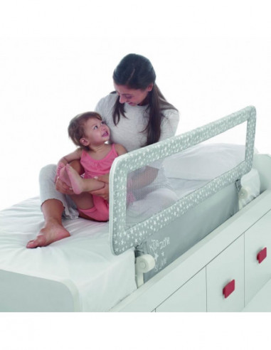 BARRERA CAMA PLEGABLE140CM NIDO STAR GRI