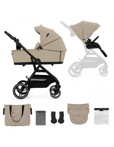 COCHECITO DUO YOXI BEIGE KINDERFRAFT