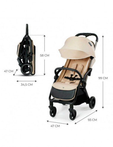 SILLA PASEO APINO BEIGE KINDERFRAFT