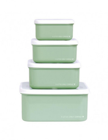 SET 4 CAJAS SNACK ZORRO LITTLE LOVELY