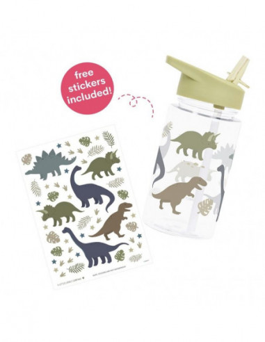 BOTELLA TRITAN 450ML DINOSAURIOS...