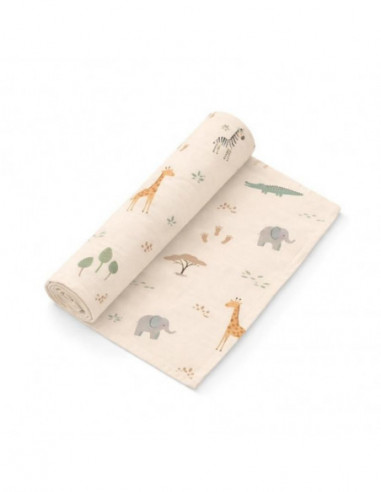 MUSELINA BAMBU SAVANNA BEIG INTERBABY