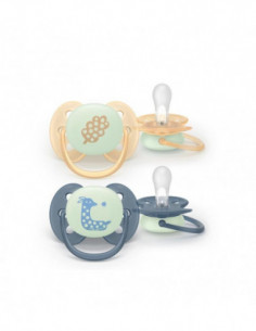 PACK 2 CHUPETES 6/18 MESES...