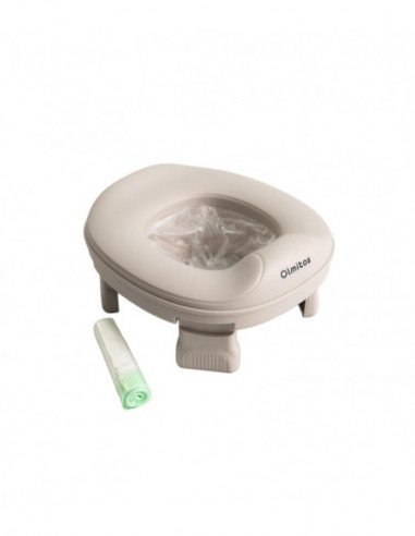 ORINAL PORTATIL 2 EN 1 TAUPE OLMITOS
