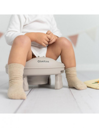 ORINAL PORTATIL 2 EN 1 TAUPE OLMITOS